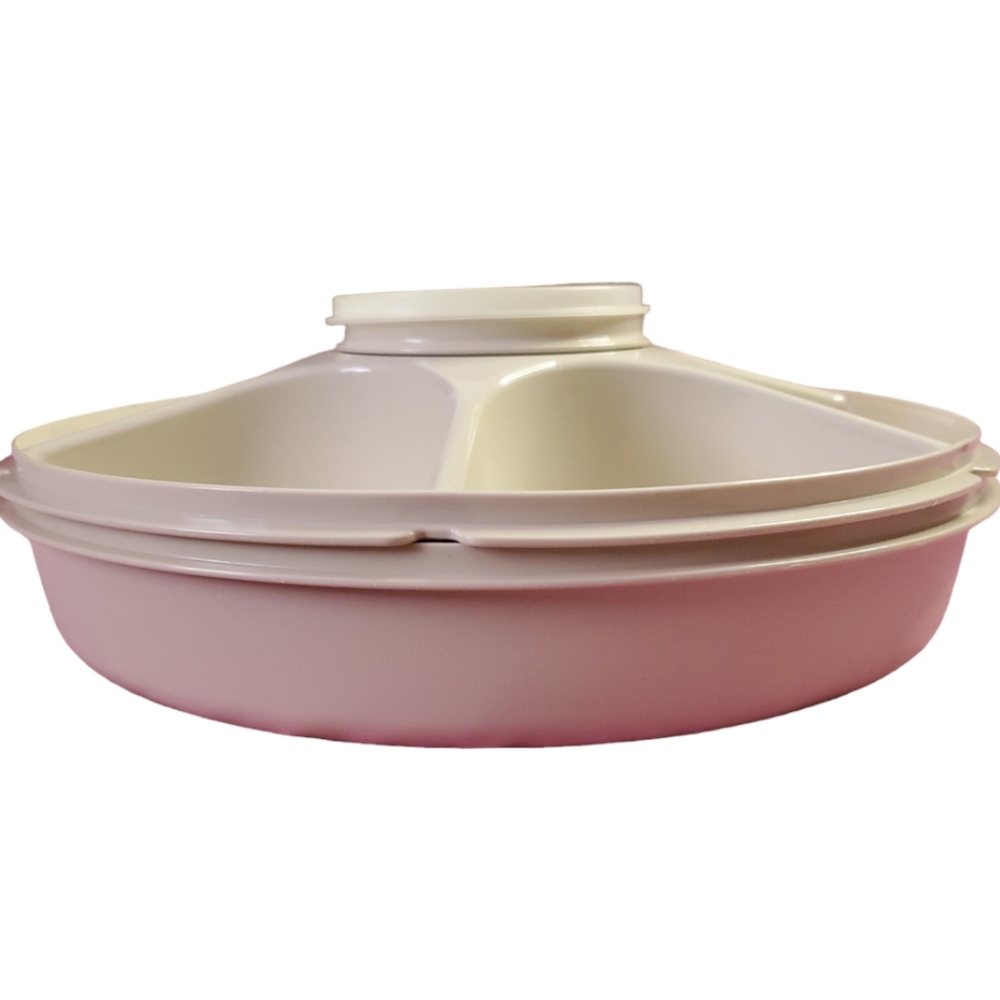 Tupperware Divider Tray with Dip Container - Picture 5 of 13